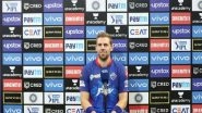 Sports News | IPL 2021: Thought 154 Was Good Score Against RR, We Just Stuck to Our Plans, Says Nortje