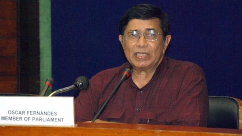 Oscar Fernandes Dies at 80: PM Narendra Modi, Sitaram Yechury, Randeep Singh Surjewala And Other Politicians Express Grief Over Demise of Former Union Minister