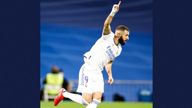 Real Madrid 6-1 Mallorca, La Liga 2021-22: Karim Benzema Creates History As Los Blancos Record Dominant Win (Watch Goal Video Highlights)