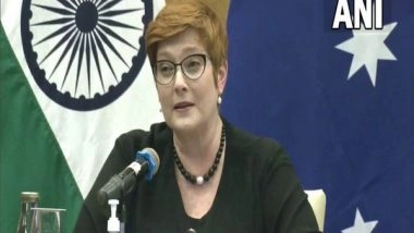 World News | Afghanistan's Future Remains Central Concern for India, Australia: Foreign Minister Payne