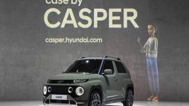 World News | Hyundai Motor Officially Releases 'CASPER' to Lead the Revival of Compact SUV