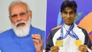 2020 Tokyo Paralympics: PM Narendra Modi Congratulates Shuttler Pramod Bhagat for Clinching Gold Medal