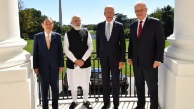 World News | Quad Leaders Renew Commitment to Promote Free, Open, Rules-based Order in Indo-Pacific