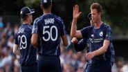 Sports News | Coetzer to Lead Scotland in T20 World Cup, Jonathan Trott Joins Coaching Staff
