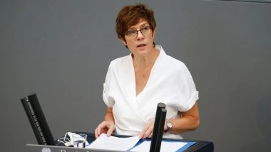 World News | German Defence Minister Says Will Propose Plan for EU Rapid Reaction Forces by Nov