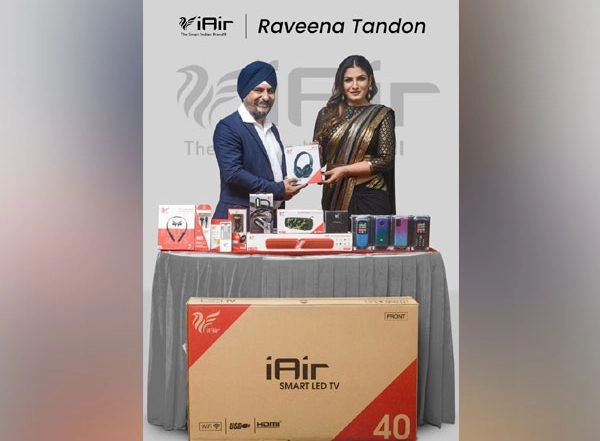 Business News | IAir Ropes in Raveena Tandon as Brand Ambassador!