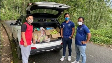 Sports News | Sanju Pradhan Gives Back to Society in Form of Relief Aid in Sikkim