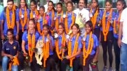 Sports News | Indian Rugby Team Returns After Winning Silver in Asia Under-18 Girls 7s