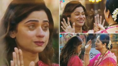 Bigg Boss OTT: Shamita Shetty Cries After Seeing Her Mom Sunanda; Latter Motivates Her Daughter To Be Strong (Watch Video)