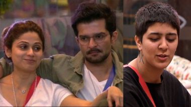 Bigg Boss OTT: Shamita Shetty Talks About Moose Jattana’s Behaviour; Raqesh Bapat Calls It ‘Porn’ (Watch Video)