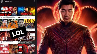 Shang-Chi Star Simu Liu Trolls the Flop Predictions for His Marvel Film in Style Via Instagram Story!