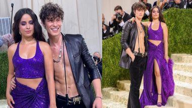 Met Gala 2021: Shawn Mendes and Camila Cabello Steal the Show With Their Sizzling Chemistry on Red Carpet (View Pics & Video)
