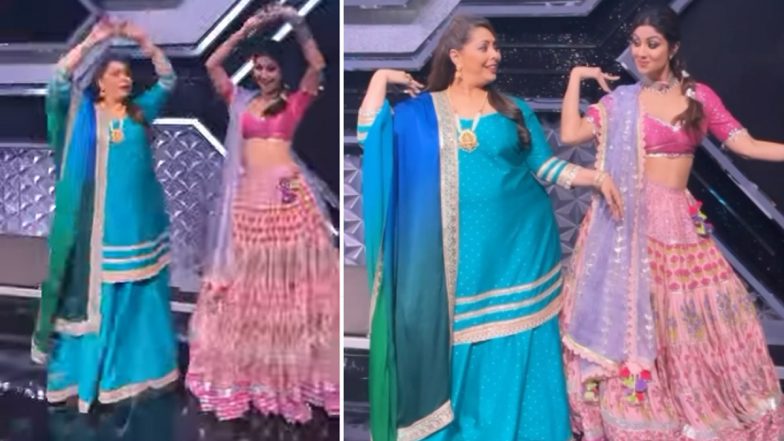 Shilpa Shetty Kundra Dances to Viral Song Manike Mage Hithe With Geeta Kapur (Watch Video)