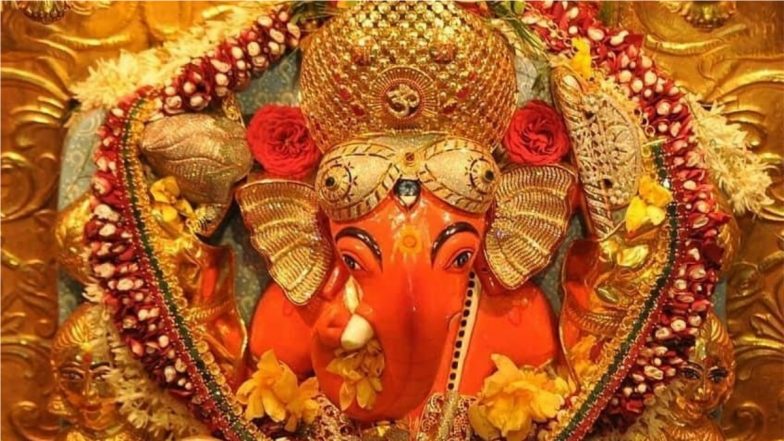 Siddhivinayak Ganapati Idol Live Darshan & Streaming Online for Ganesh Chaturthi 2021 Day 7: Watch Live Streaming of the Ganeshotsav Celebrations and Aarti From Mumbai