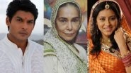 Sidharth Shukla, Surekha Sikri, Pratyusha Banerjee - How Balika Vadhu Tragically Lost Three of Its Main Stars In the Past Five Years
