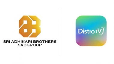 Business News | Sri Adhikari Brothers Group Partners with DistroTV to Reach UK, Europe and US