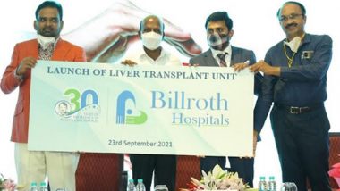 Business News | Billroth Hospitals Launches Liver Transplant Centre at Chennai
