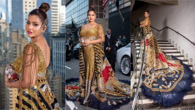 Sudha Reddy Represents India at Met Gala 2021, Looks Resplendent in Falguni Shane Peacock Couture (View Pics)