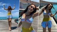 Surbhi Jyoti Grooves to Music While Giving Full-On Beach Vibes at Maldives! Check Out the Slayer&rsquo;s Sizzling Holiday Reel