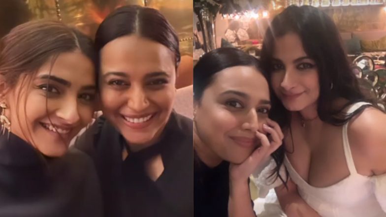 Swara Bhasker Parties With the ‘Coolest Bride’ Rhea Kapoor and Sonam Kapoor (View Pics)