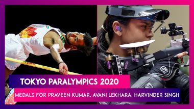 Praveen Kumar Wins Silver, Avani Lekhara and Harvinder Singh Bags Bronze for India at Tokyo Paralympics 2020