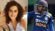 Taapsee Pannu Lauds Mithali Raj for Crossing 20,000 Career Runs, Calls India Skipper As &lsquo;Run Machine&rsquo;