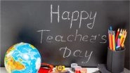 Teachers&rsquo; Day 2021 Speech Ideas: Best English And Hindi Teachers&rsquo; Day Speeches For Students to Deliver on September 5 (Watch Videos)