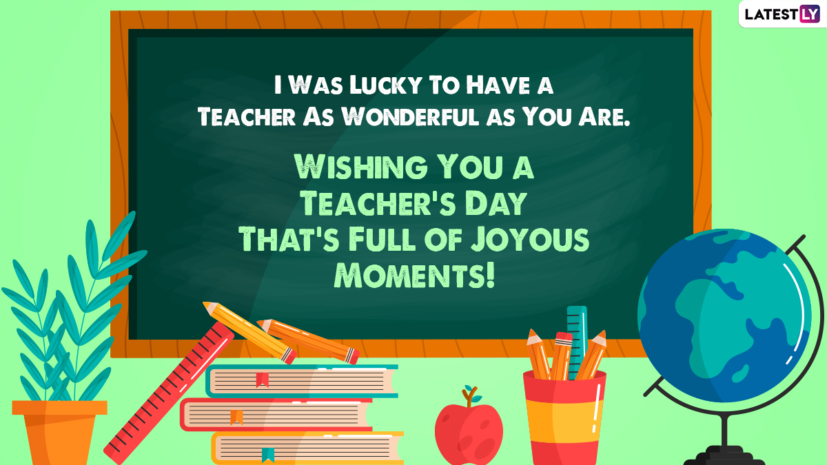 Best Teachers’ Day 2021 Greetings & HD Images for Free Download Online ...