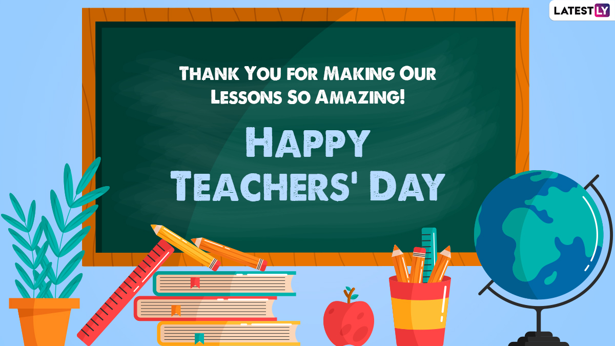 Best Teachers' Day 2021 Greetings & HD Images for Free Download Online:  Send Happy Teachers Day Wishes With GIFs, Quotes, Wallpapers and Lovely  Messages | 🙏🏻 LatestLY
