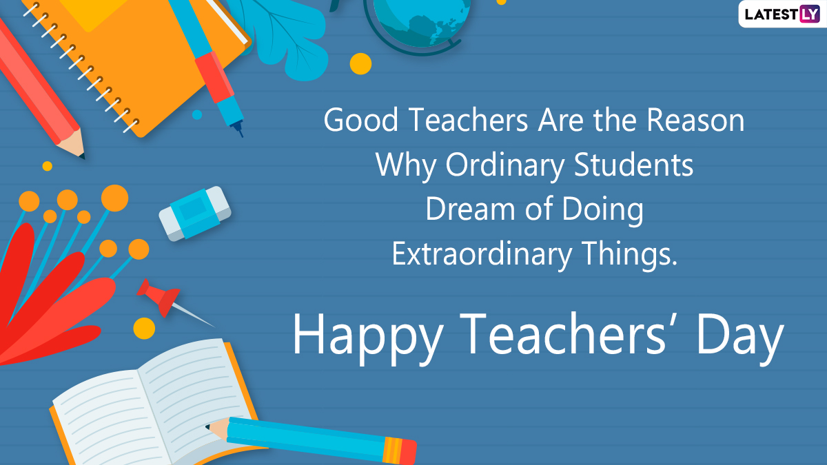 Happy Teachers’ Day 2021 Wishes, Greetings & HD Images: Celebrate ...