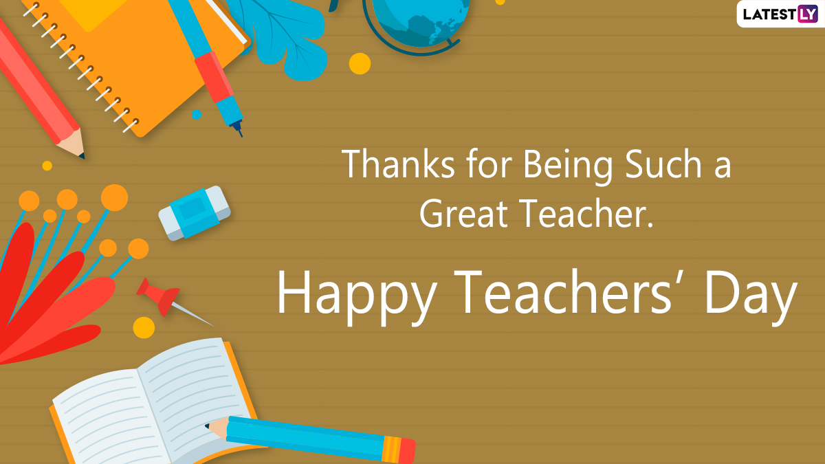 Happy Teachers’ Day 2021 Wishes, Greetings & HD Images: Celebrate ...