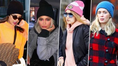 Fall Fashion 2021: Priyanka Chopra Jonas, Kylie Jenner and Other Hollywood Beauties In Their Winter Hats (View Pics)