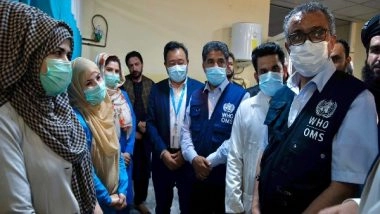 World News | WHO Chief Warns Afghanistan's Healthcare System on Brink of Collapse