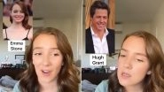 From Emma Stone to Hugh Grant, This TikToker&rsquo;s Impersonation of Hollywood Celebs Meeting a Dog Is Winning Hearts on Twitter!