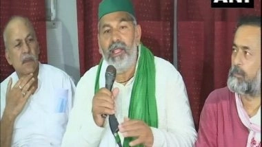 India News | Reaching Karnal to Seek Justice for Farmer Killed in Lathi Charge by Haryana Police, Alleges Rakesh Tikait