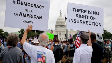 World News | Small Crowd Gather at Rally in Support of US Capitol Rioters