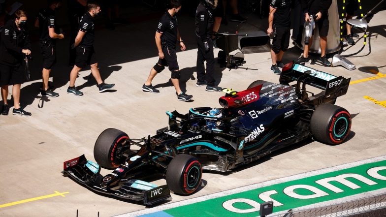 Valtteri Bottas Outraces Lewis Hamilton in Practice Session 1 in Russian GP 2021