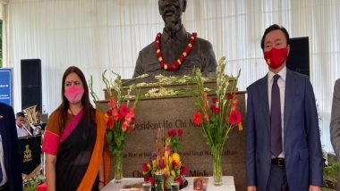 World News | Former Vietnamese President Ho Chi Minh's Bust Unveiled in India