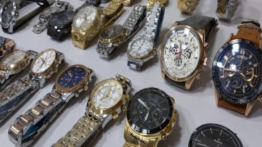 India News | Mumbai: Four Held with Counterfeit Branded Watches Worth over 16 Lakh