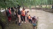 India News | J-K's Kulgam Police Rescues Nomad Family Stuck Due to Heavy Rainfall
