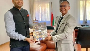World News | Indian Envoy Meets Madagascar Fisheries and Blue Economy Minister, Discusses Strengthening Blue Economy Between Two Nations