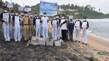 India News | International Coastal Cleanup Day Observed by Indian Coast Guard