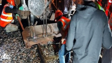 India News | Karnataka: Railway Police Files FIR After Truck Hits Train