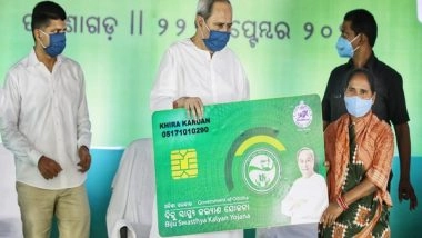 India News | Odisha CM Distributes Smart Health Cards in Balangir District