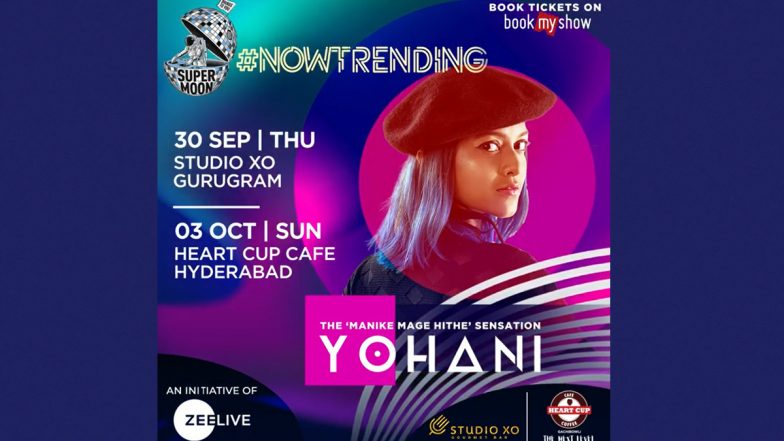 Manike Mage Hithe Singer Yohani To Perform in India; Here’s How You Can Book Your Tickets for Her Show in Gurugram and Hyderabad!