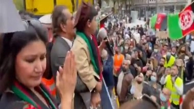 World News | Afghan Diaspora Living in Germany Hold Protests Against Taliban