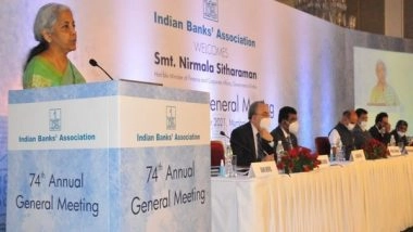 India News | India Needs 4-5 More Banks Like SBI to Meet Changing Requirements of Country's Economy: Sitharaman