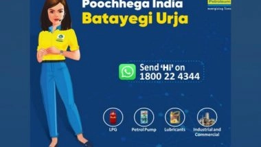 Business News | BPCL's AI Enabled Chatbot 'Urja' Enhances Digital Experience of Customers