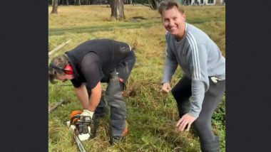 Brett Lee Credits His Dad For Teaching Him Iconic 'Chainsaw' Celebration In Father's Day Post (Watch Video)