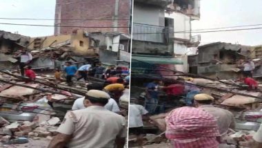 Delhi: Building Collapses in Sabzi Mandi Area, Rescue Operations Underway